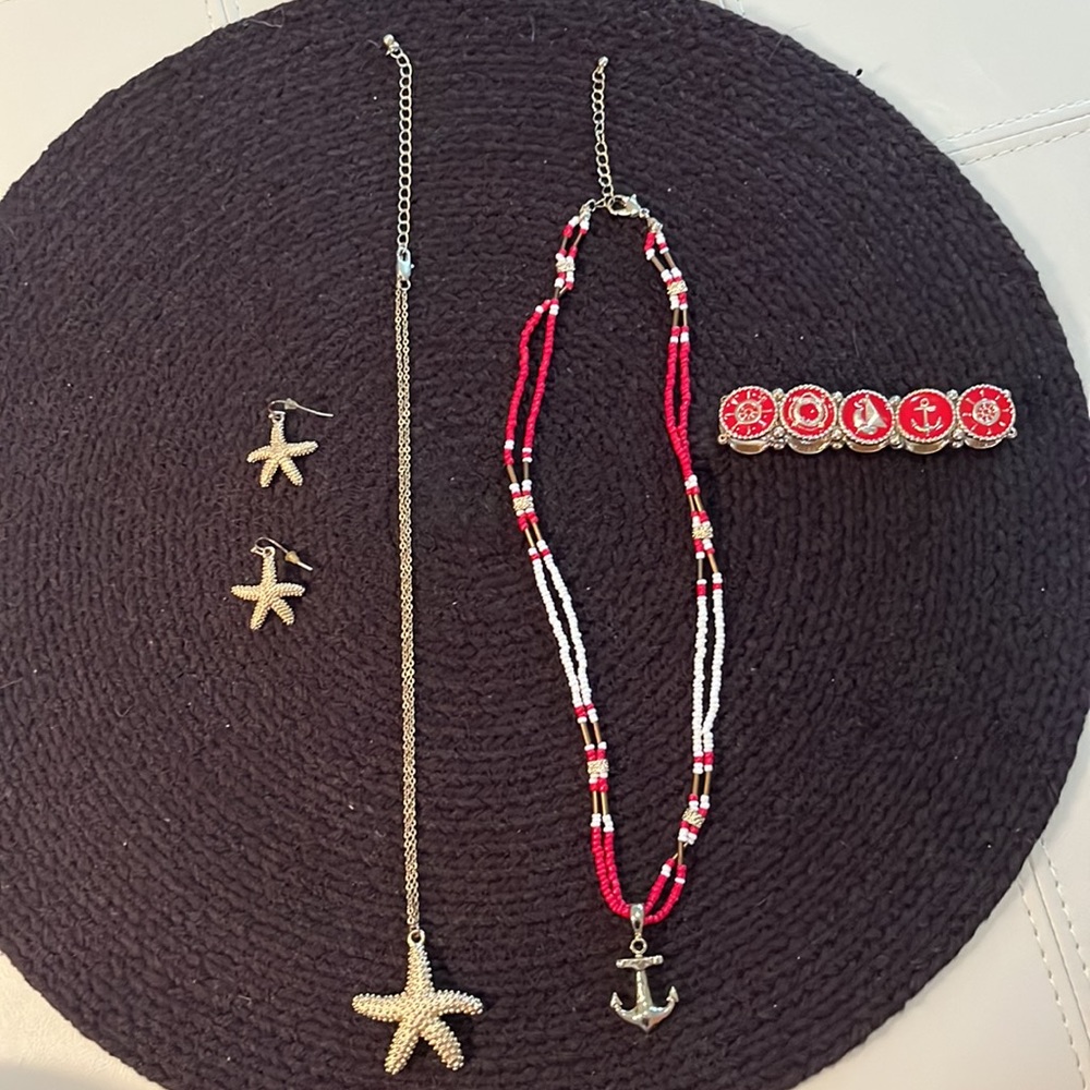 (2) Sets of Nautical Jewelry